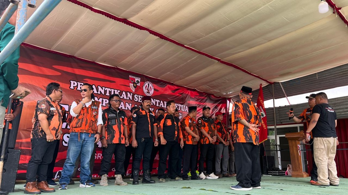 21 Ketua PAC Pemuda Pancasila Kebumen Dilantik