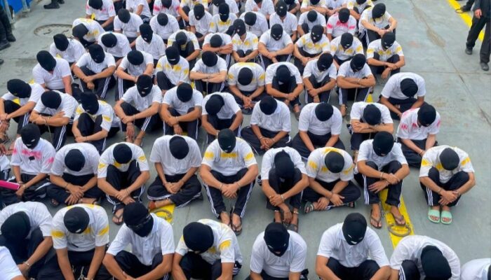 100 Narapidana Berisiko Tinggi dari Sumatera Utara Dipindahkan ke Nusakambangan 