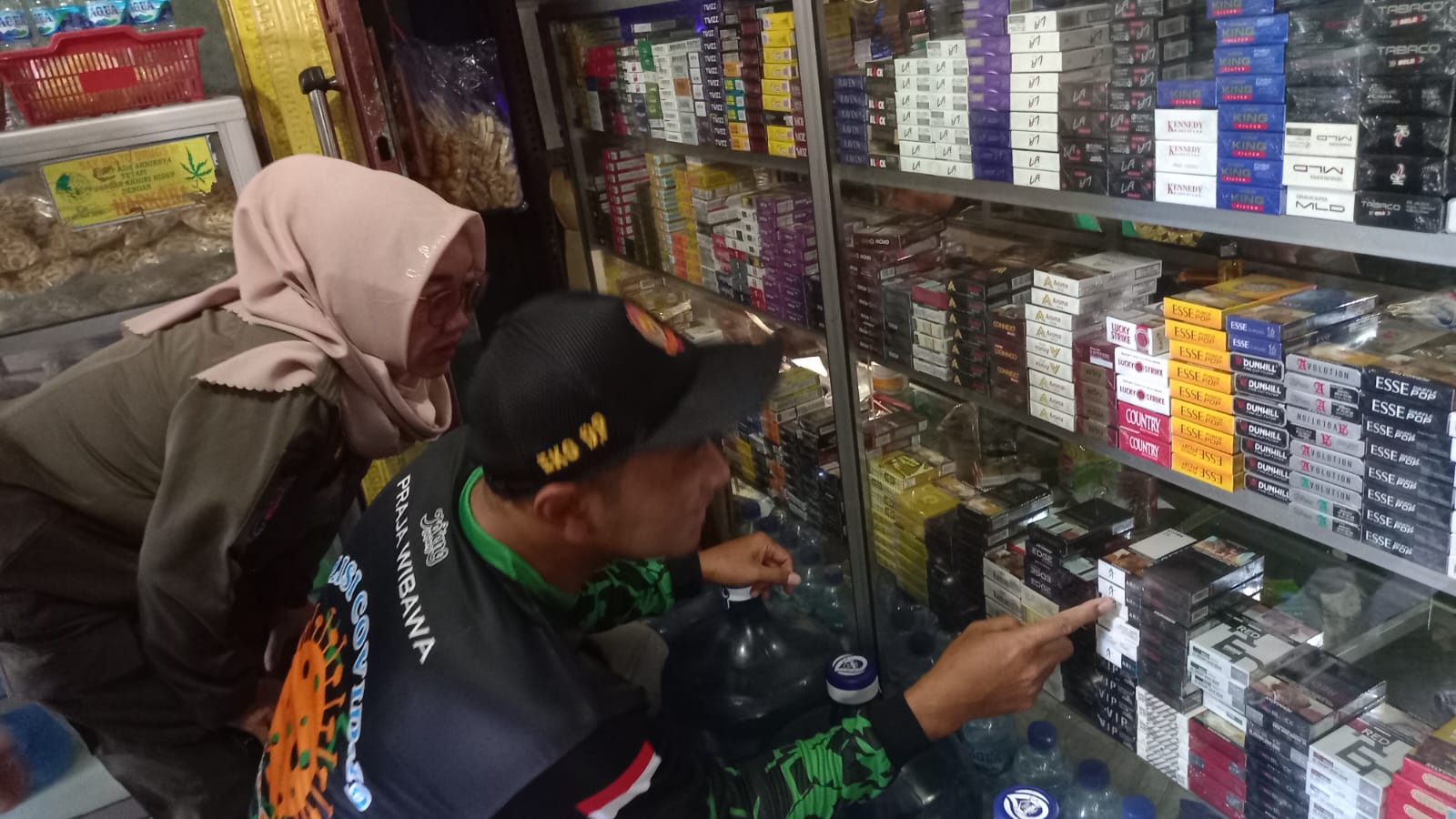 Ribuan Batang Rokok Tanpa Pita Cukai atau Ilegal Ditemukan di Cilacap