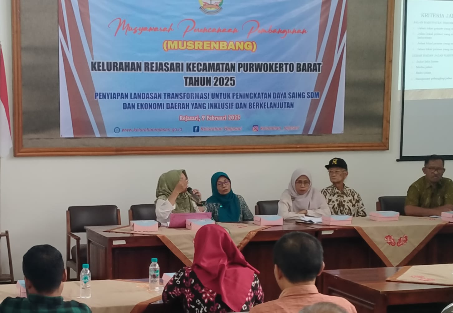 Usulan Musrenbang Kelurahan Paling Lambat 11 Februari