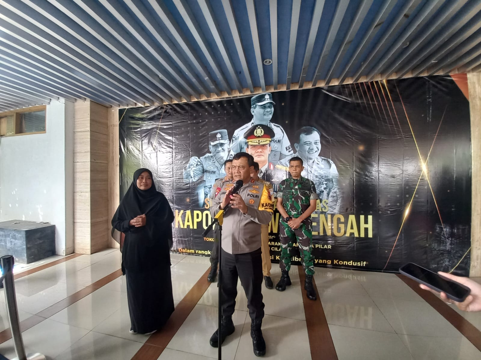 Safari Kamtibmas, Kapolda Jateng Tekankan Pentingnya Sinergitas TNI-POLRI dan Pemda Menjaga Harkamtibmas