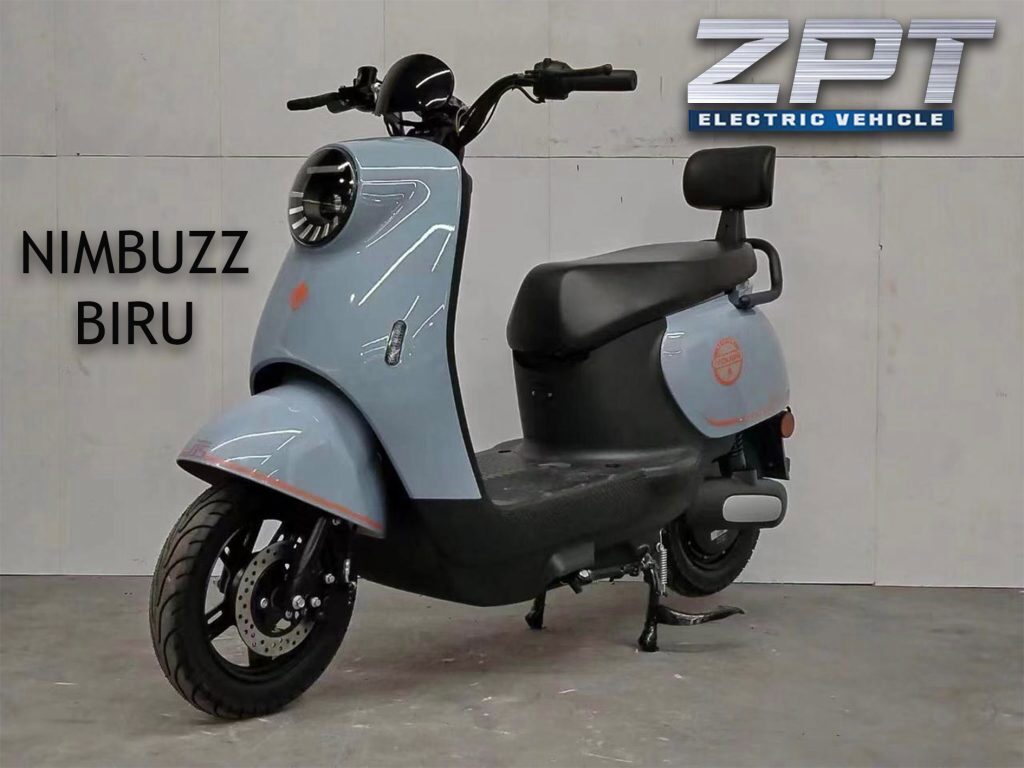 Motor Listrik ZPT Nimbuzz Dibanderol dengan Harga Murah, Setara Sepeda Listrik