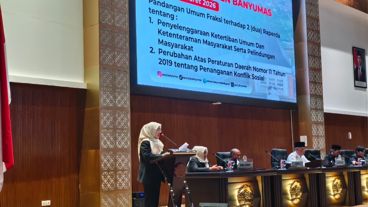 DPRD Soroti Dua Raperda, Tekankan Pencegahan Konflik, Fraksi Minta Aturan Lebih Operasional dan Terpadu