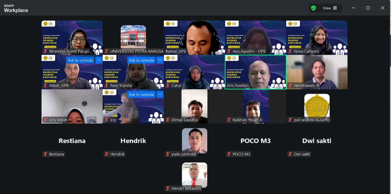  Dorong Karyawan Bekerja Profesional, UPB Gelar Seminar 