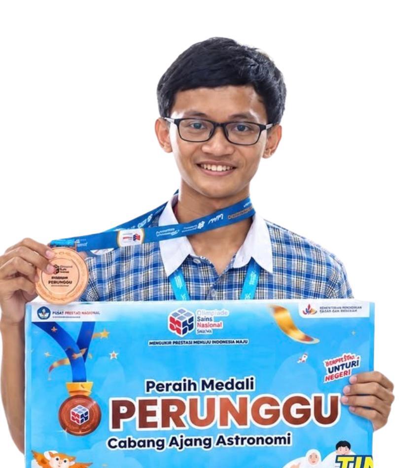 Raihan Rhinta Alhafiz, Siswa SMAN 1 Cipari Raih Medali Perunggu OSN