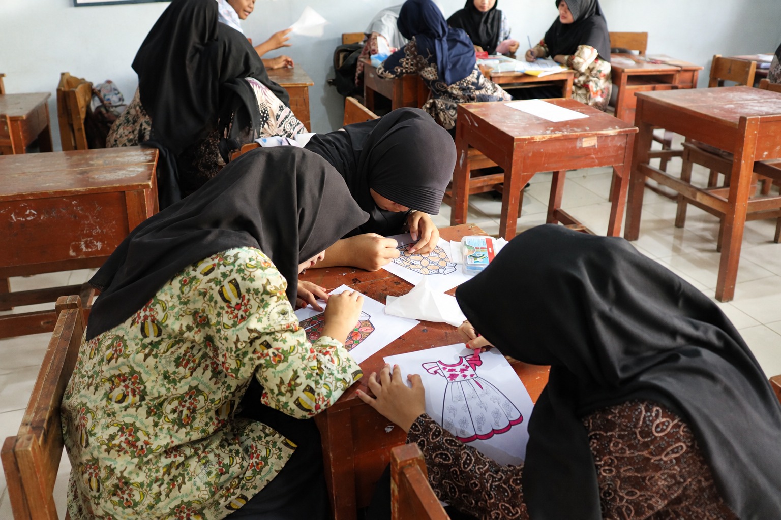 Siswa MUSA School Ekspresikan Cinta Budaya Lewat Karya