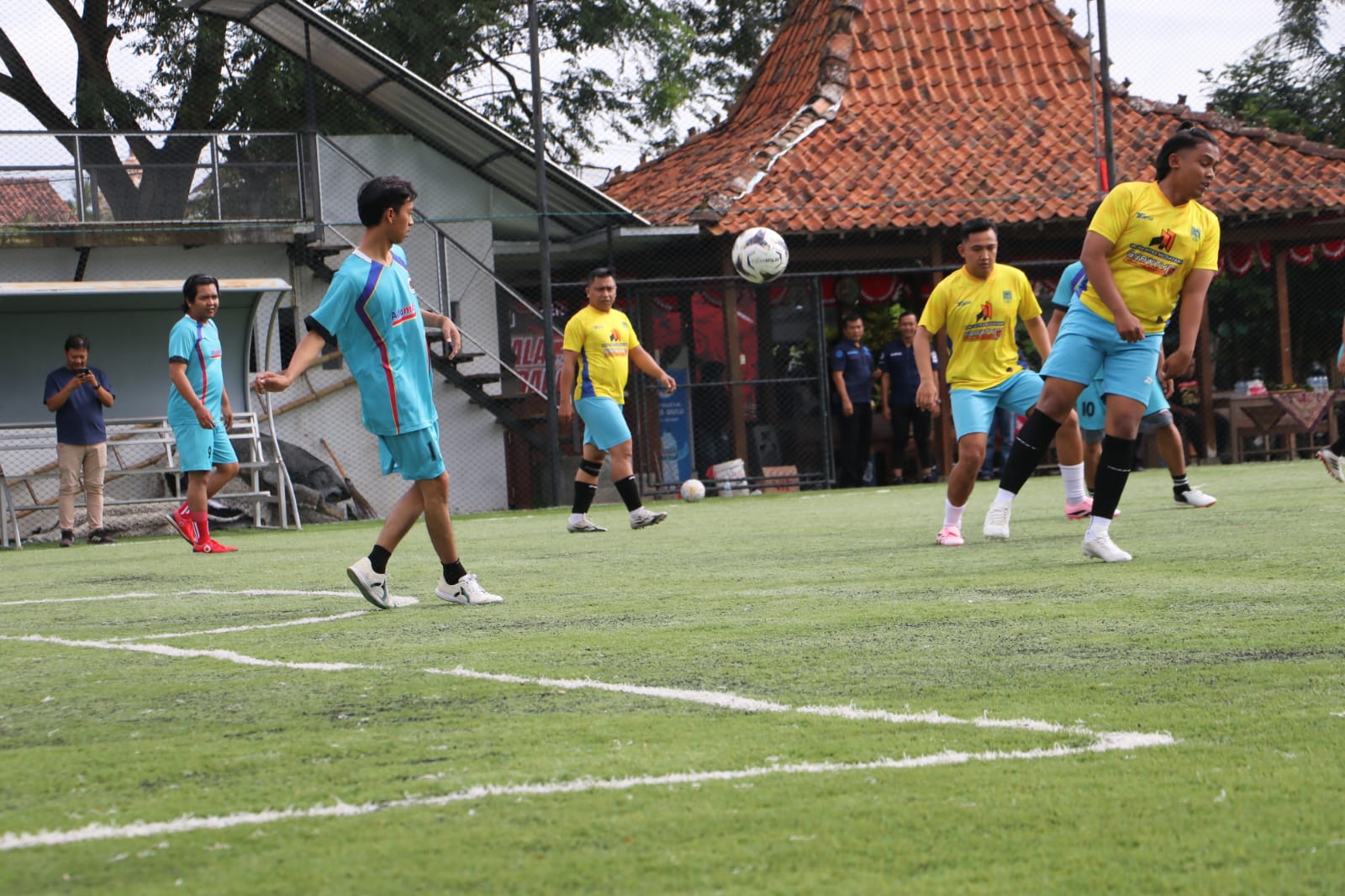 Peringati HPN ke-80, Wartawan Gelar Mini Soccer Bareng Polres