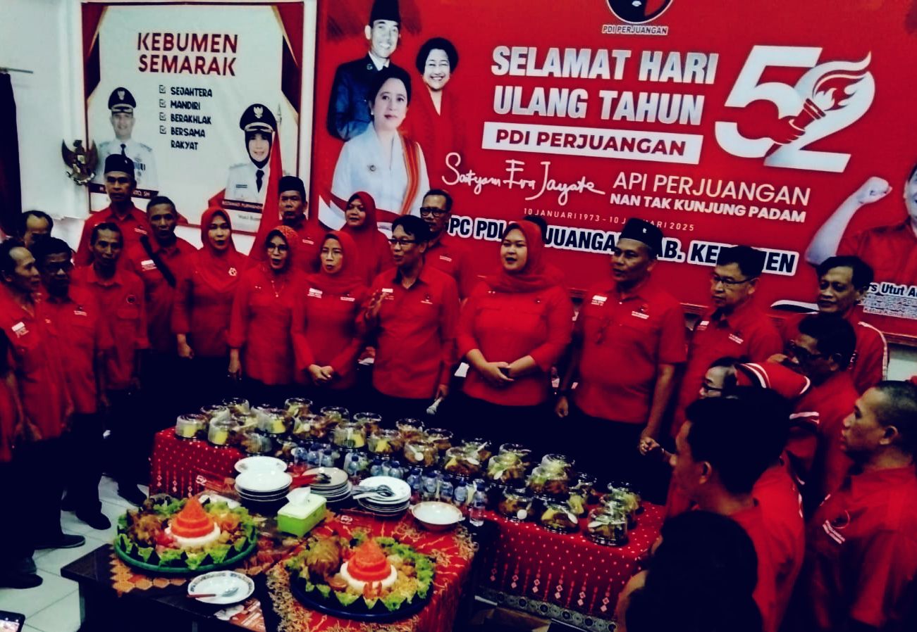 PDIP Kebumen Tetap Jaga Soliditas Kader 