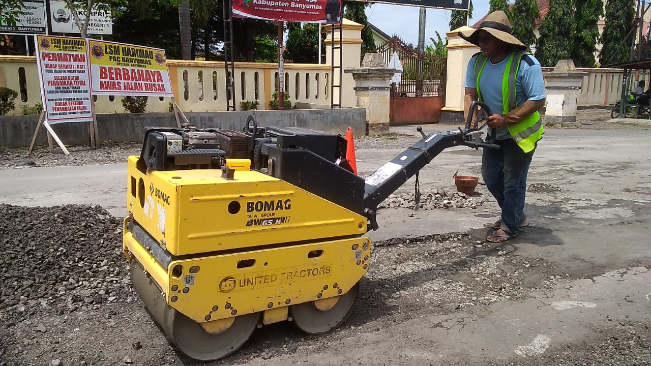 Jelang Lebaran, Perbaikan Ruas Karangsawah-Danaraja Dikebut
