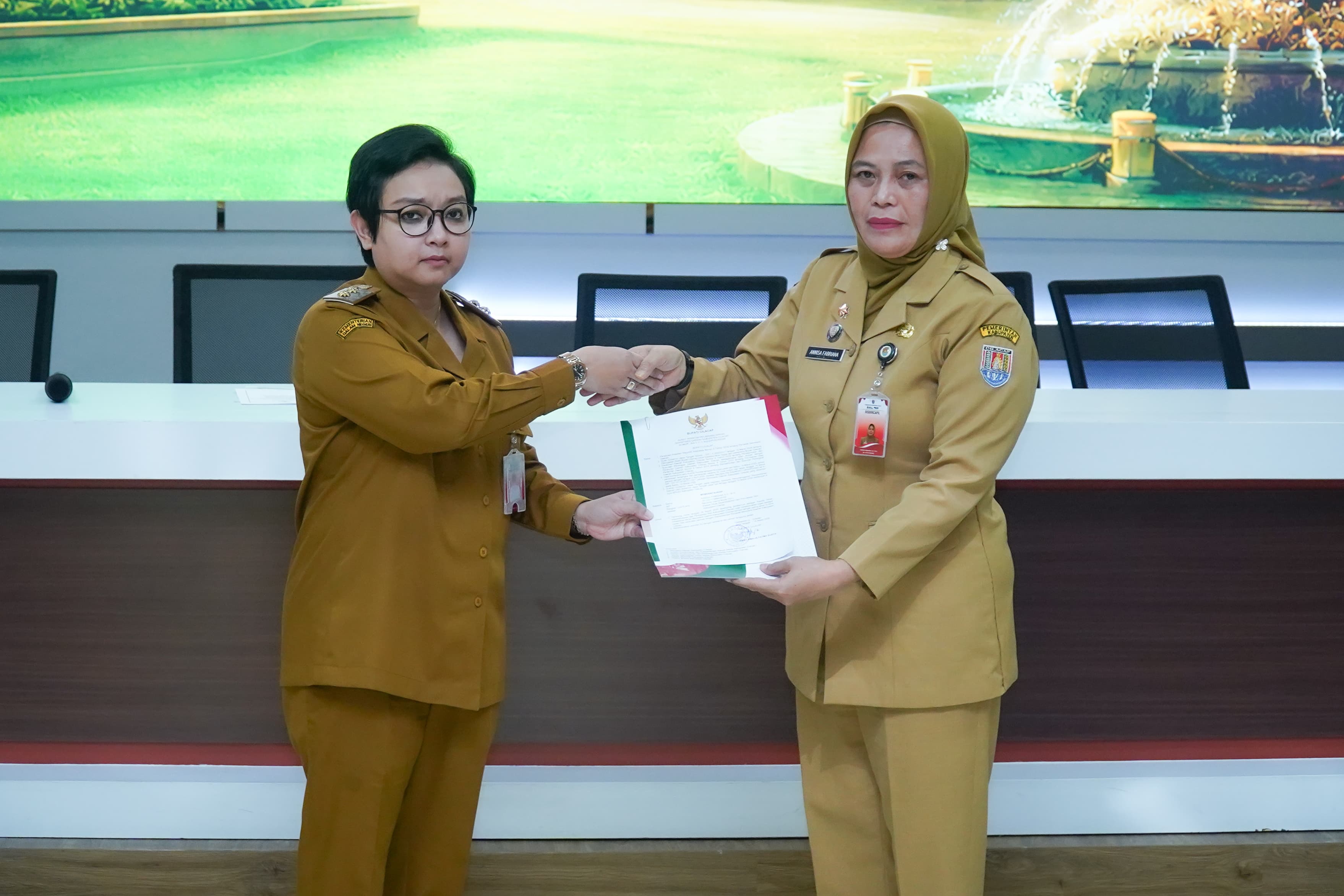 Plt Bupati Cilacap Tunjuk Annisa Fabriana Sebagai Plh Sekda
