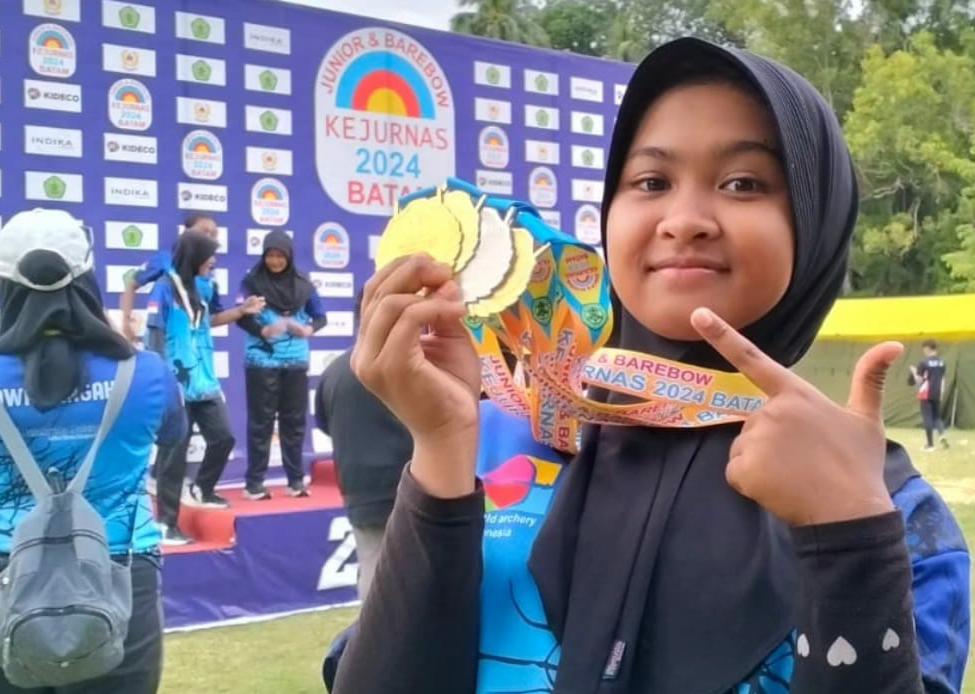 Atlet Panahan Banyumas Raih Empat Medali di Kejurnas Panahan Junior 2024