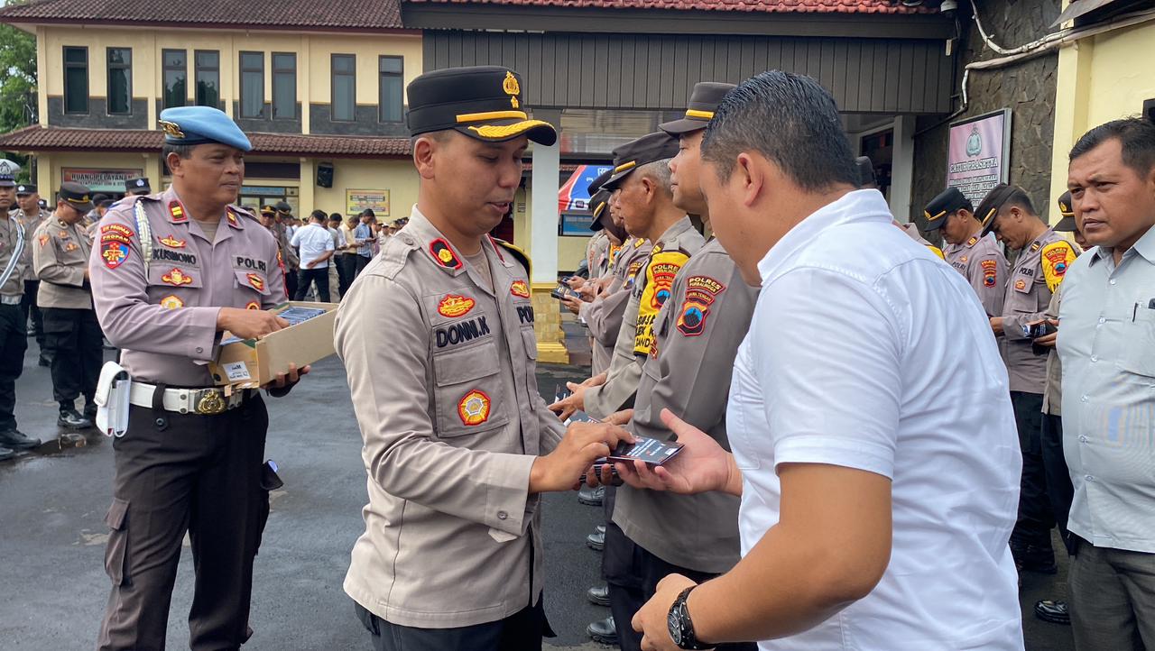 Jelang Pemilu 2024, Polres Purbalingga Larang Anggotanya Foto dengan Pose Jari