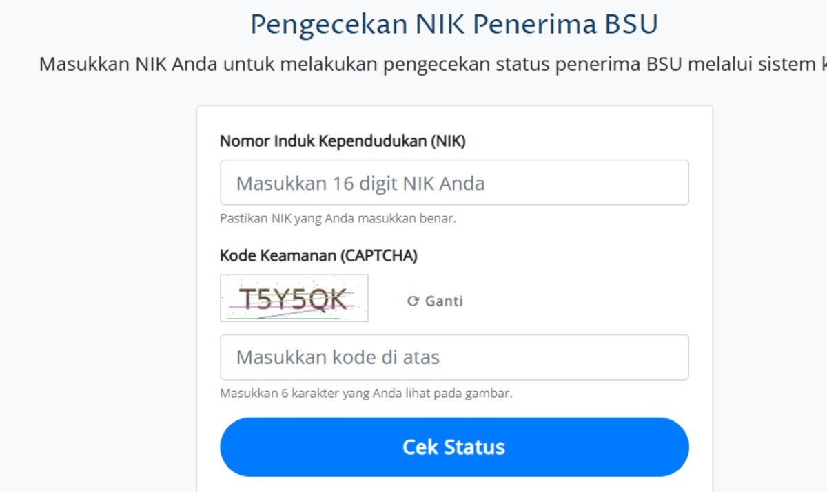 Info Link Resmi BSU Kemnaker Juli 2025, Bisa Cek Pakai HP!