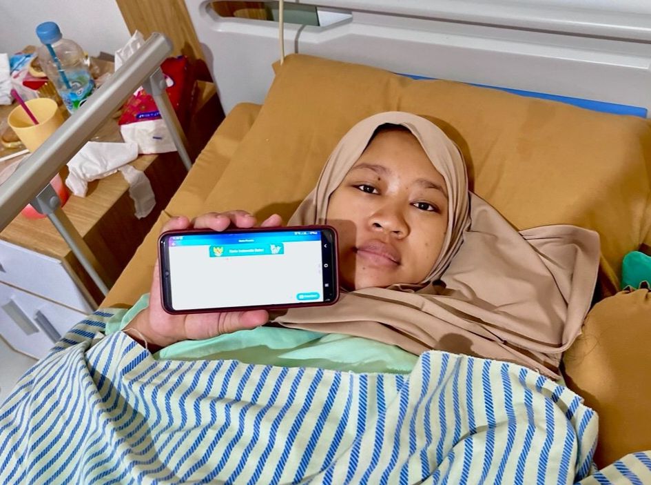 Persalinan Caesar Ditanggung JKN, Laeli Bersyukur Tak Mengeluarkan Biaya