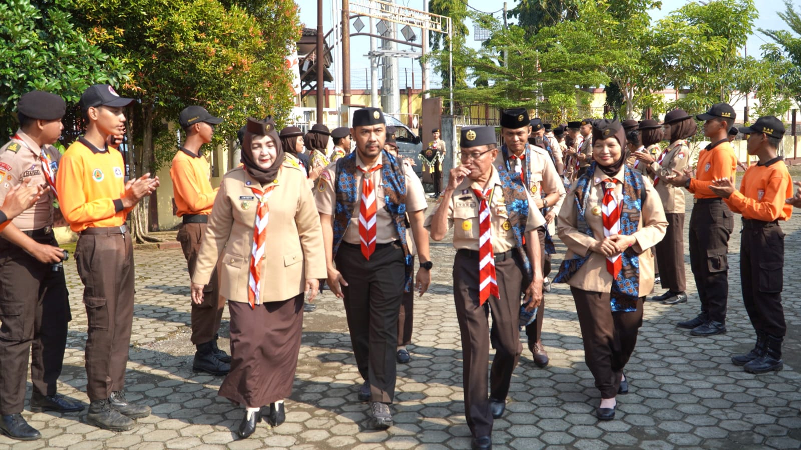 Wabub Banyumas Lintarti Terima Tim Penilai Kwarcab Tergiat Tahun 2025