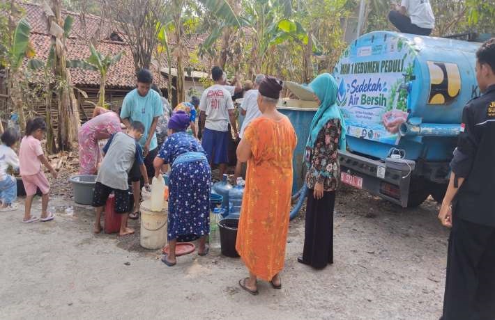 Warga di Tiga Desa di Kebumen Terima Bantuan Air Bersih