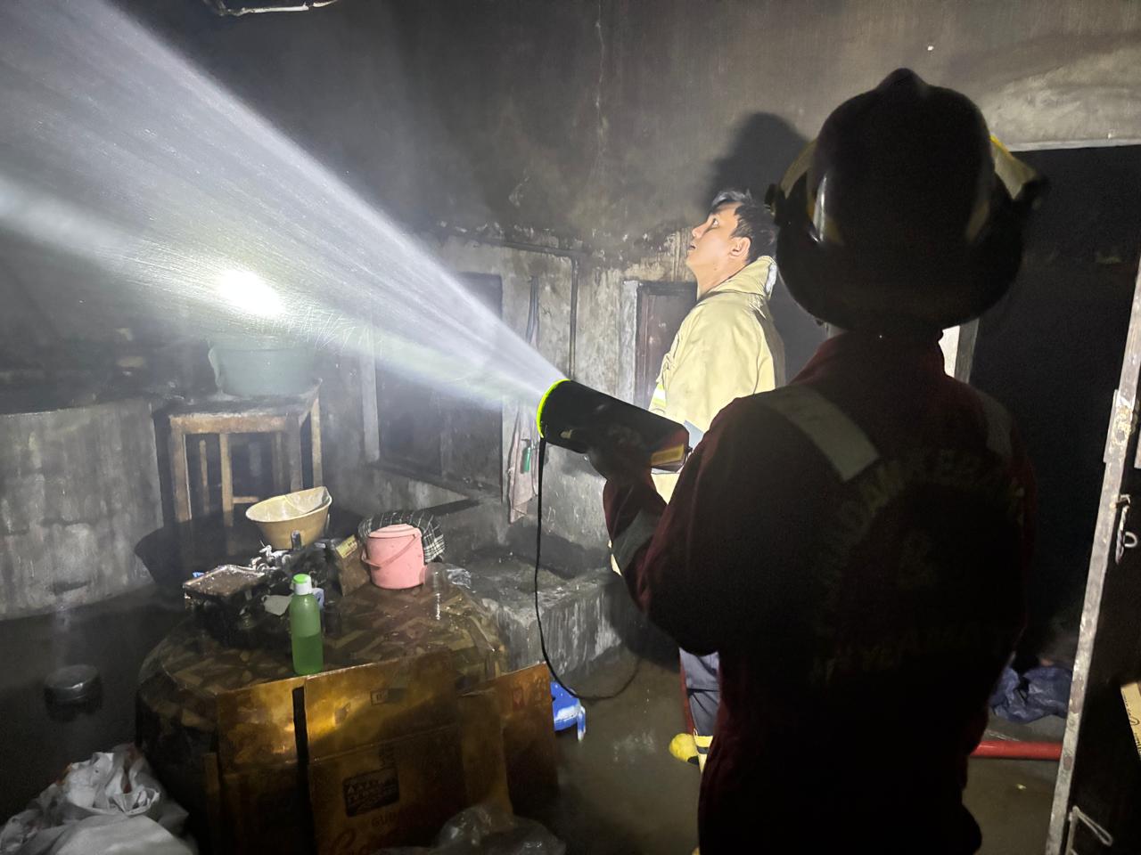 Kebakaran Dapur Produksi Sale Pisang di Kedungreja, Diduga Akibat Kebocoran Gas
