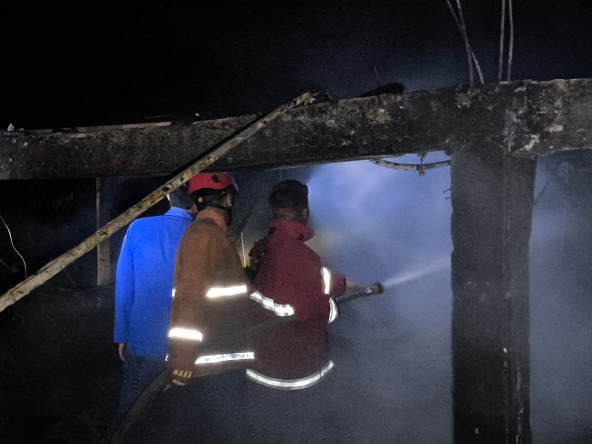 Rugi Rp 1,2M, Kandang Ayam Potong di Karangtalun Purwojati Terbakar