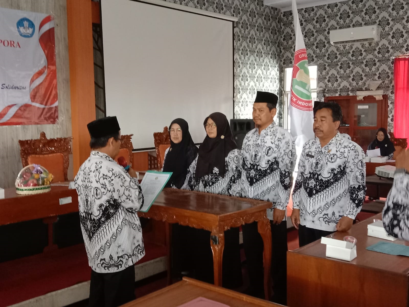 Agus Setyabudi Pimpin PGRI Cabsus Disdikpora Kebumen