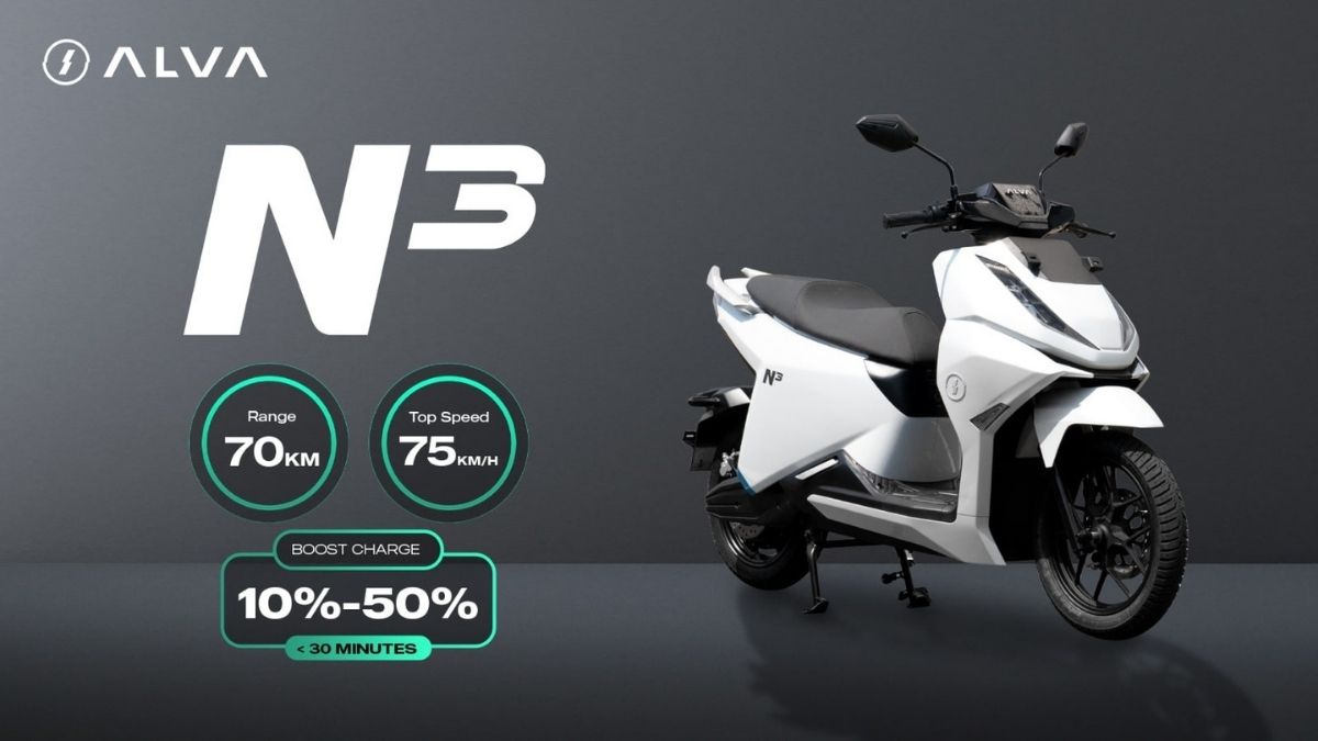 Alva N3, Motor Listrik Elegan dengan Fitur Canggih untuk Mobilitas Harian Tanpa Ribet