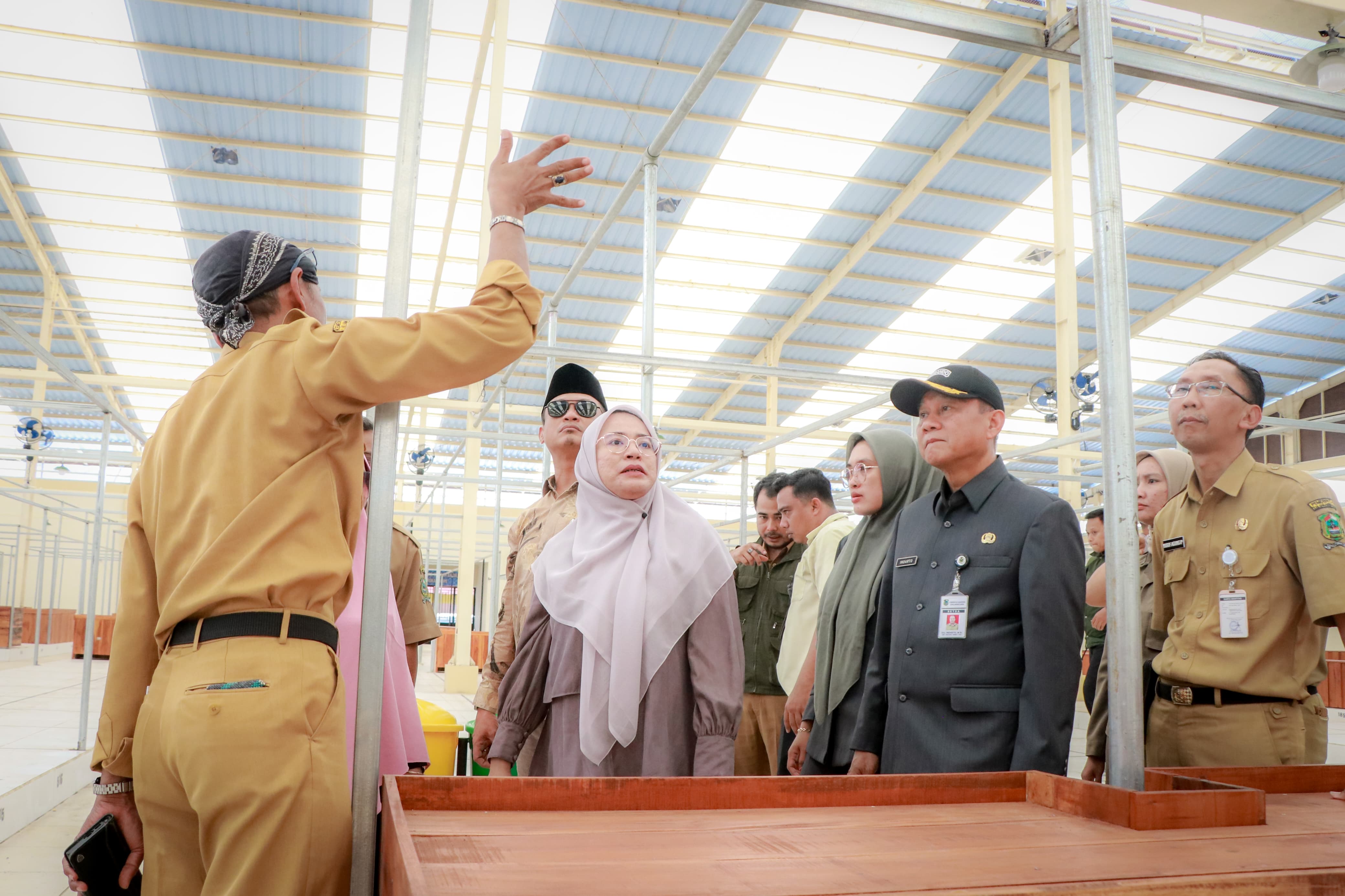 Pasar Klampok Siap Dibuka Kembali, Pasca Kebakaran Setahun Lalu