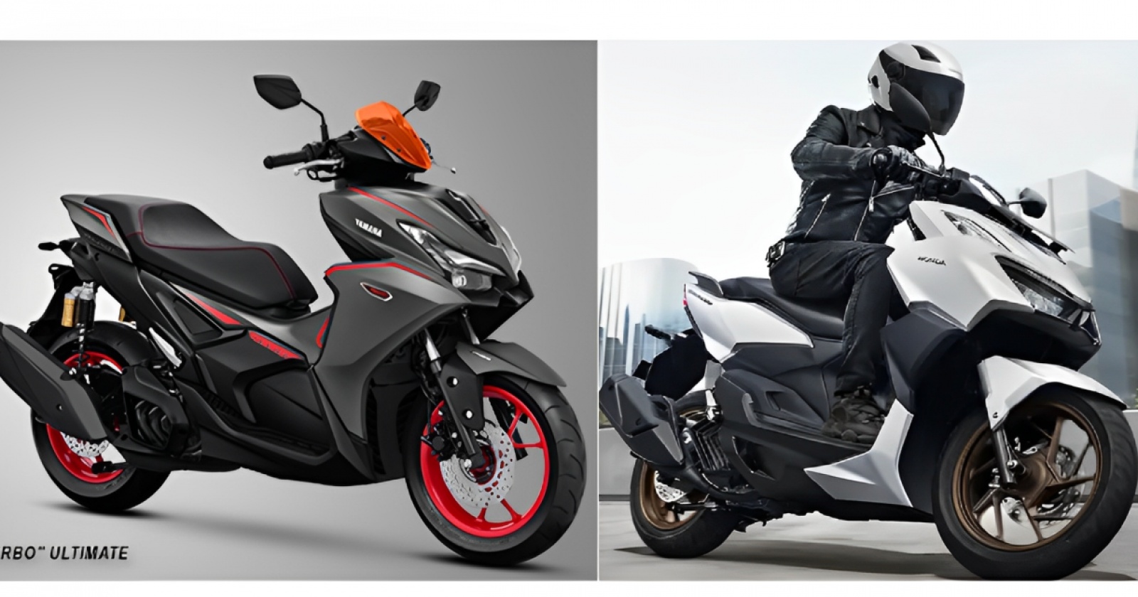 Motor Matic Terbaru Yamaha Aerox Turbo Ultimate dan Honda Vario 160, Mana yang Lebih Unggul?
