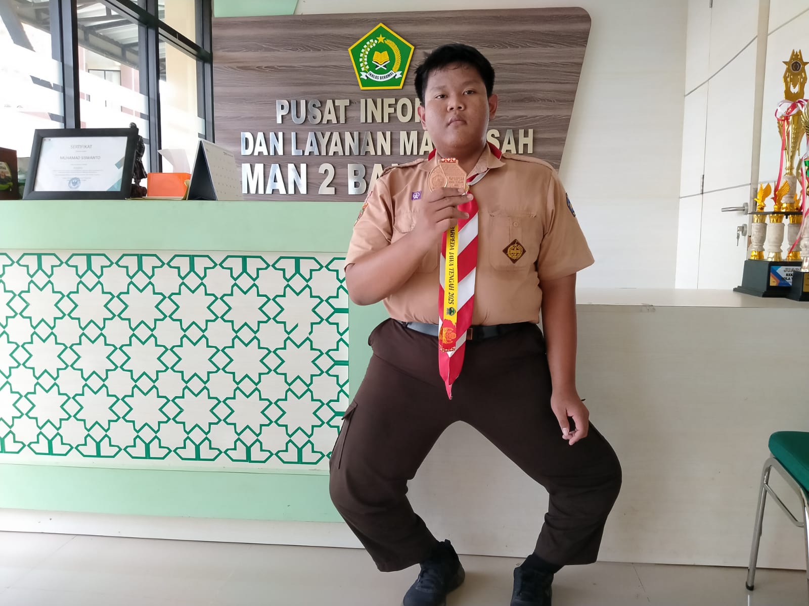 Cerita Penderita Obesitas, Daffa Fachrudin Lathif (15), Berdiri Mandiri Gapai Prestasi