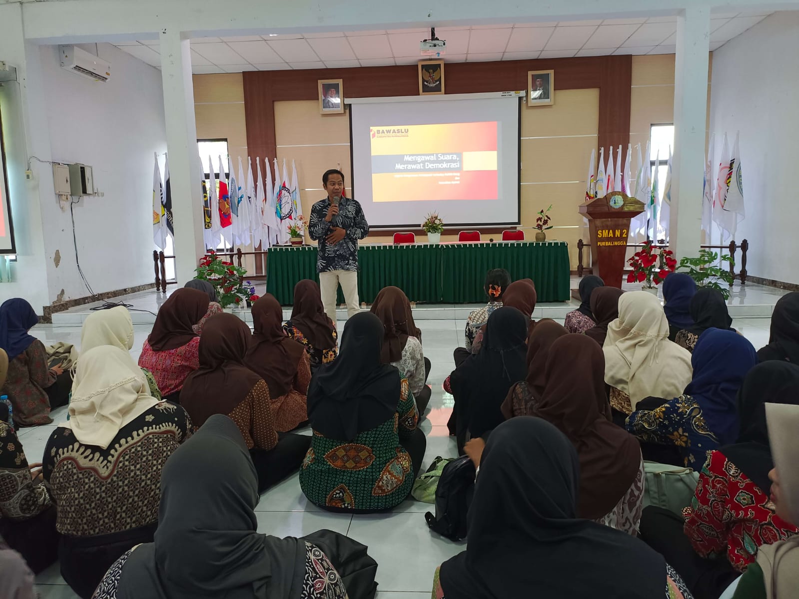 Bawaslu Purbalingga Gencarkan Edukasi Demokrasi ke Siswa, Dorong Pengawasan Partisipatif