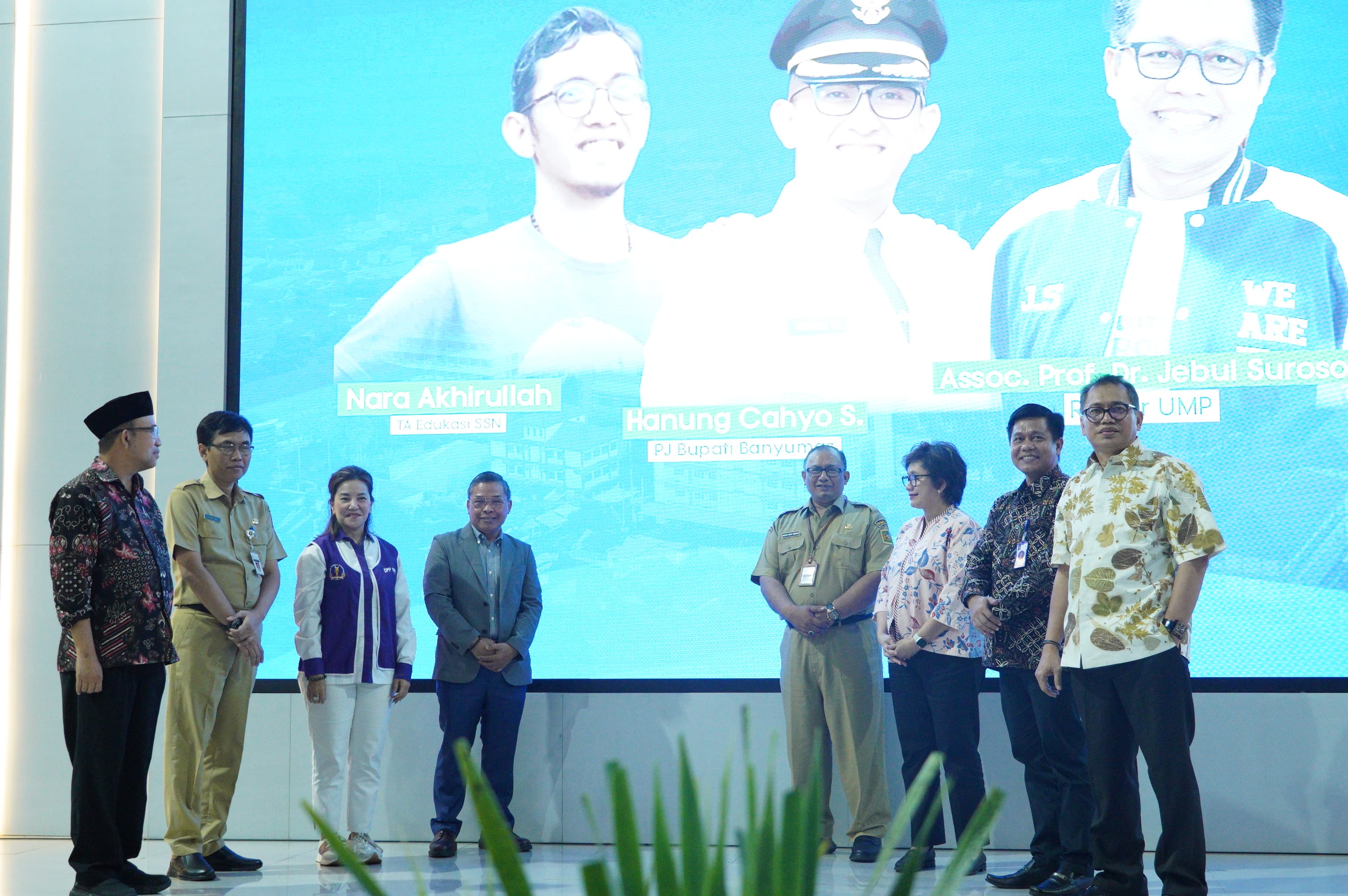 Siswa Sadar Sampah Banyumas di Launching Wakil Mentri LHK di UMP