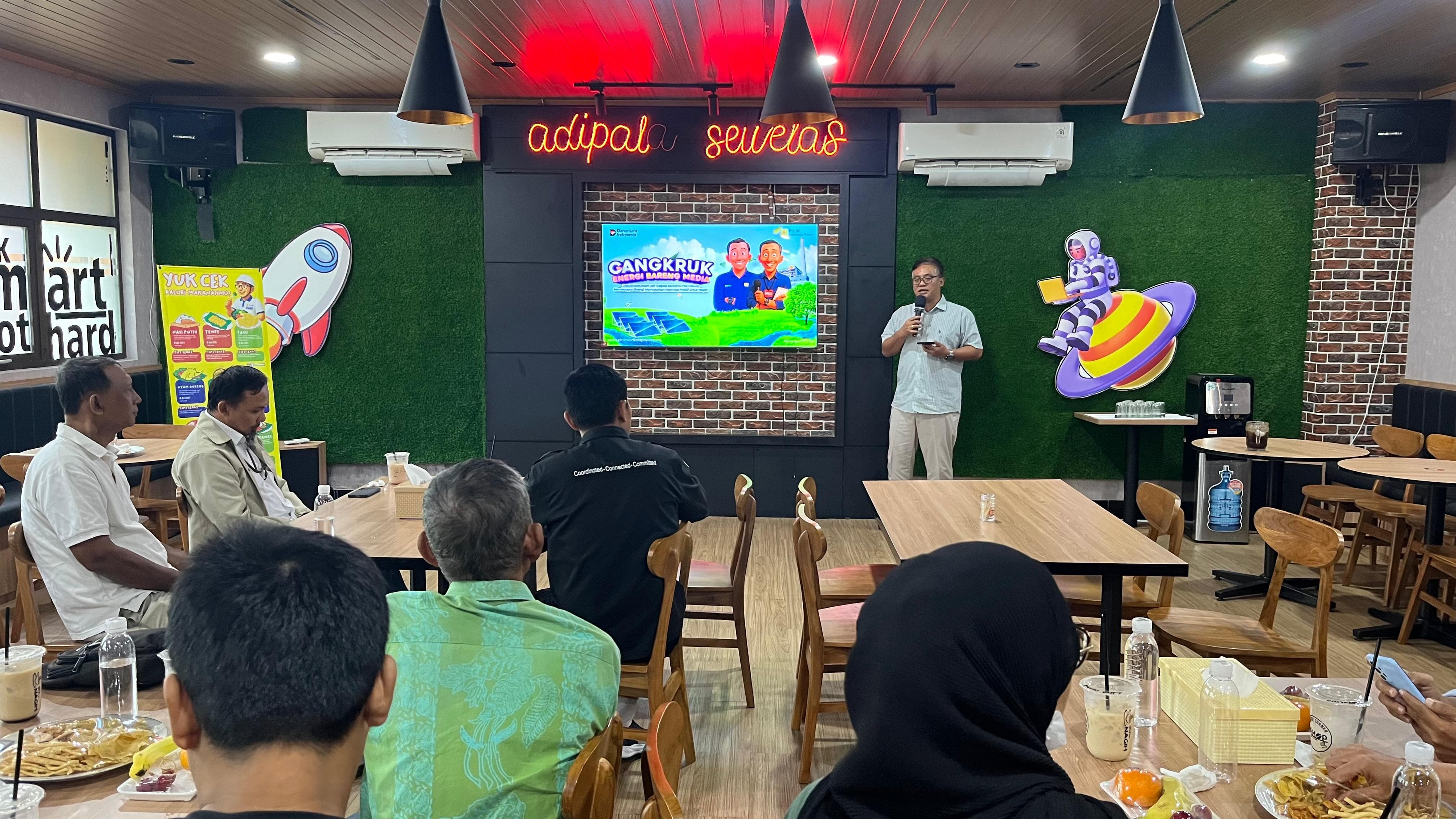 Jalin Kolaborasi, PLN Indonesia Power UBP Adipala Gelar Media Gathering Bersama PWI Cilacap