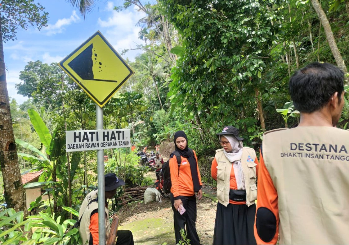 Desa Giyanti Waspada Bencana Tanah Bergerak