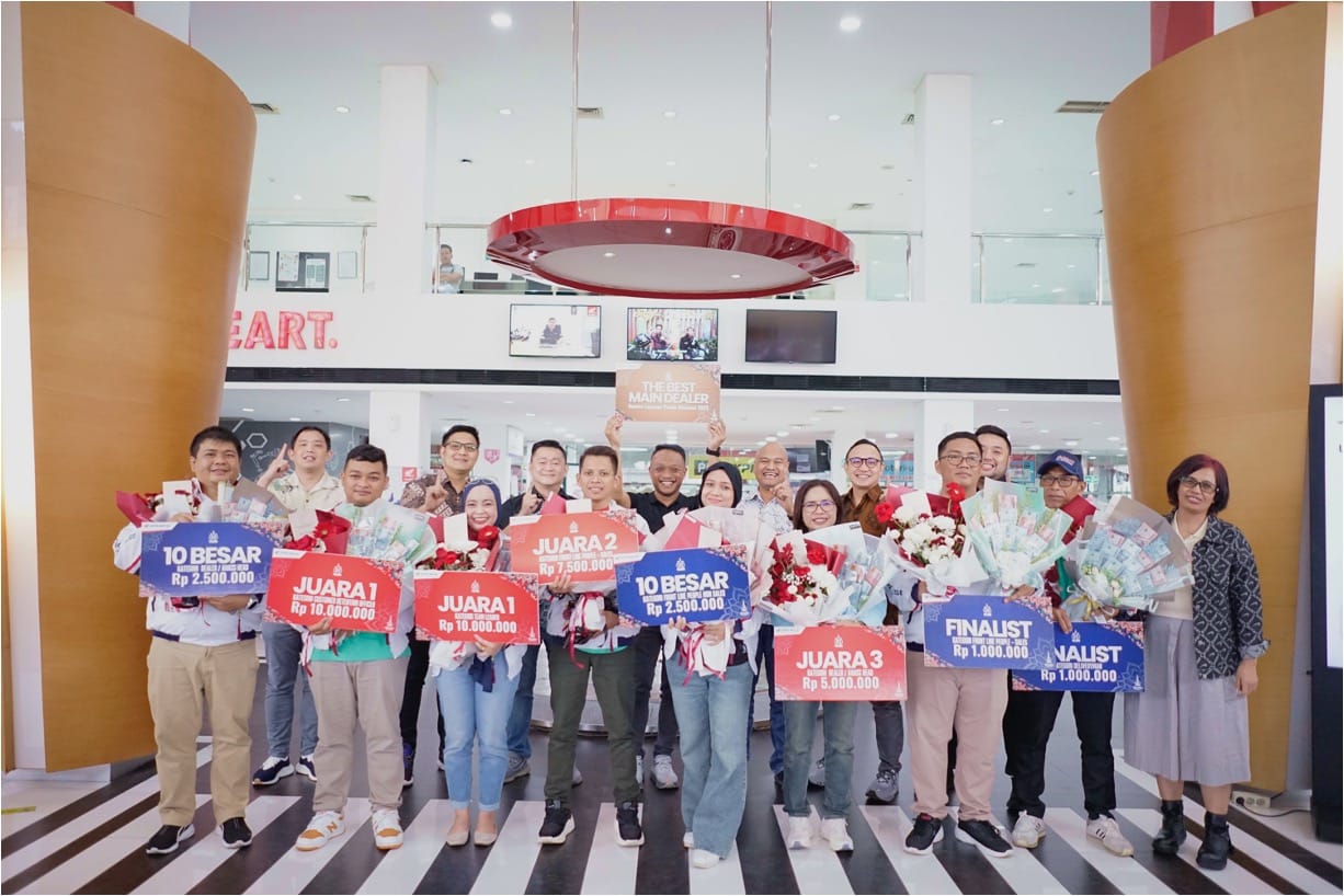 Juara 1 Best Main Dealer di KLHN 2025, Astra Motor Yogyakarta Buktikan Komitmen Layanan Terbaik