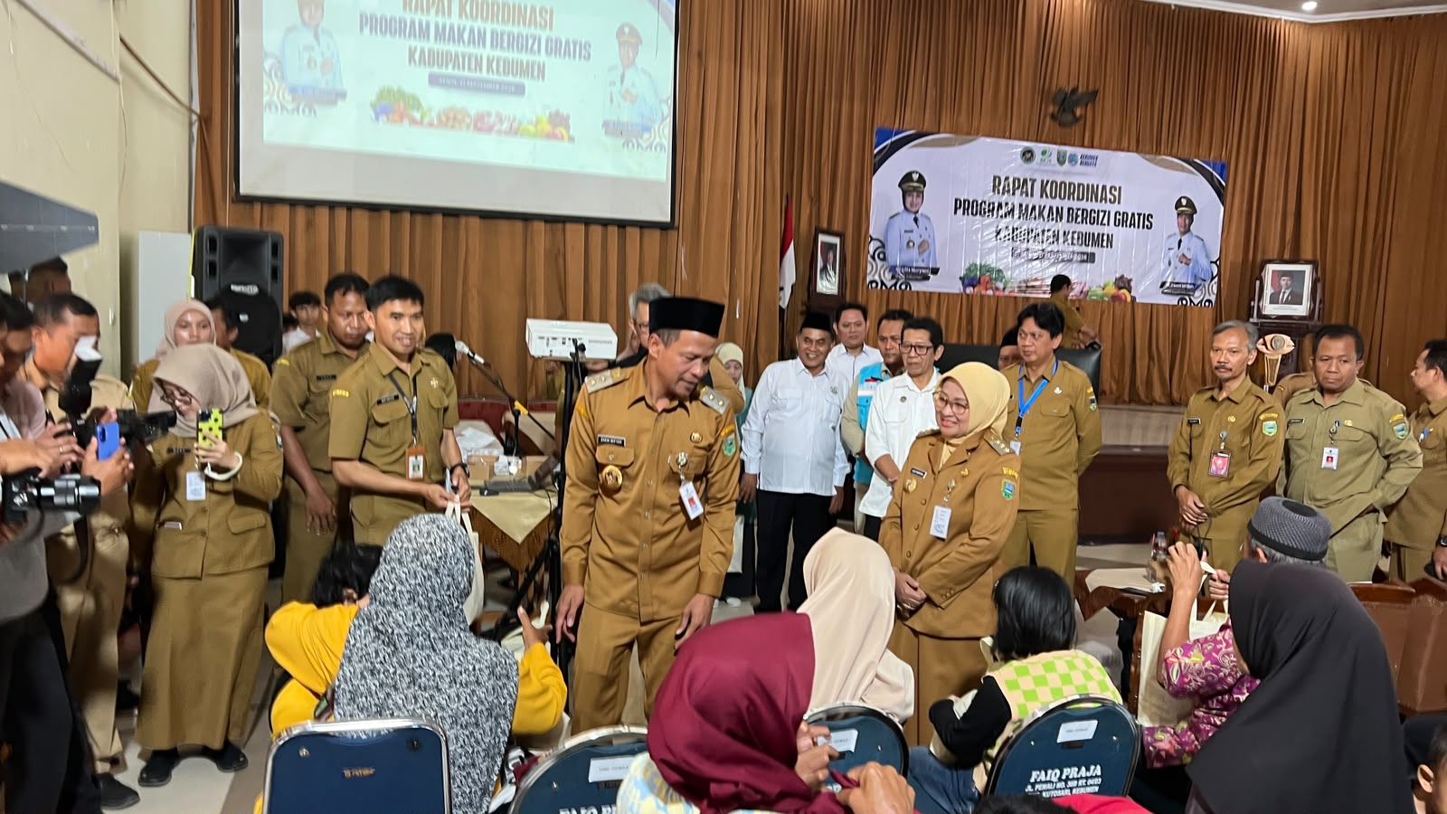 Wabup Kebumen Soroti Kendaraan Operasional SPPG, Dorong Kendaraan SPPG Gunakan Pelat Lokal