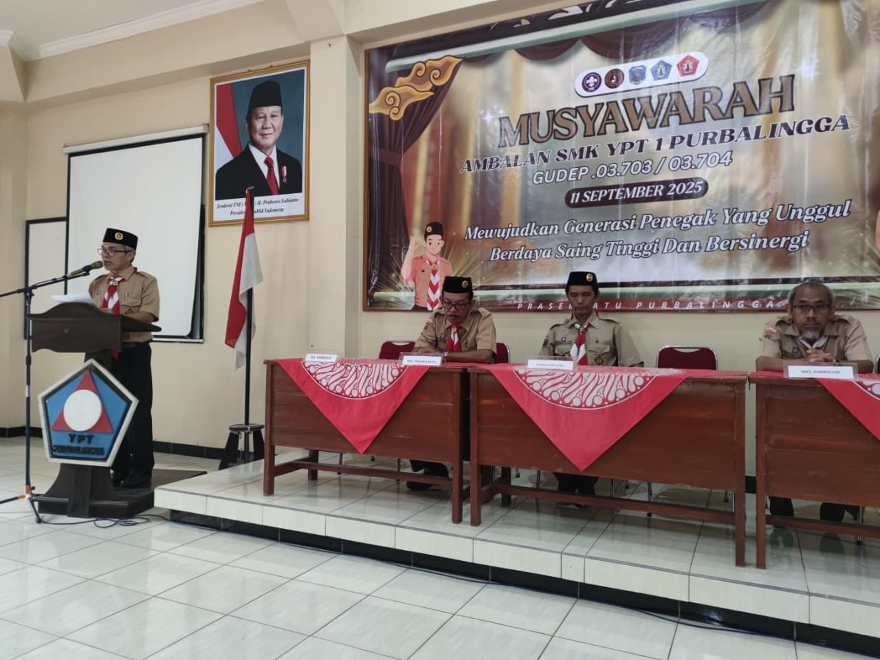 Pramuka SMK YPT 1 Purbalingga Sukses Gelar Musyam