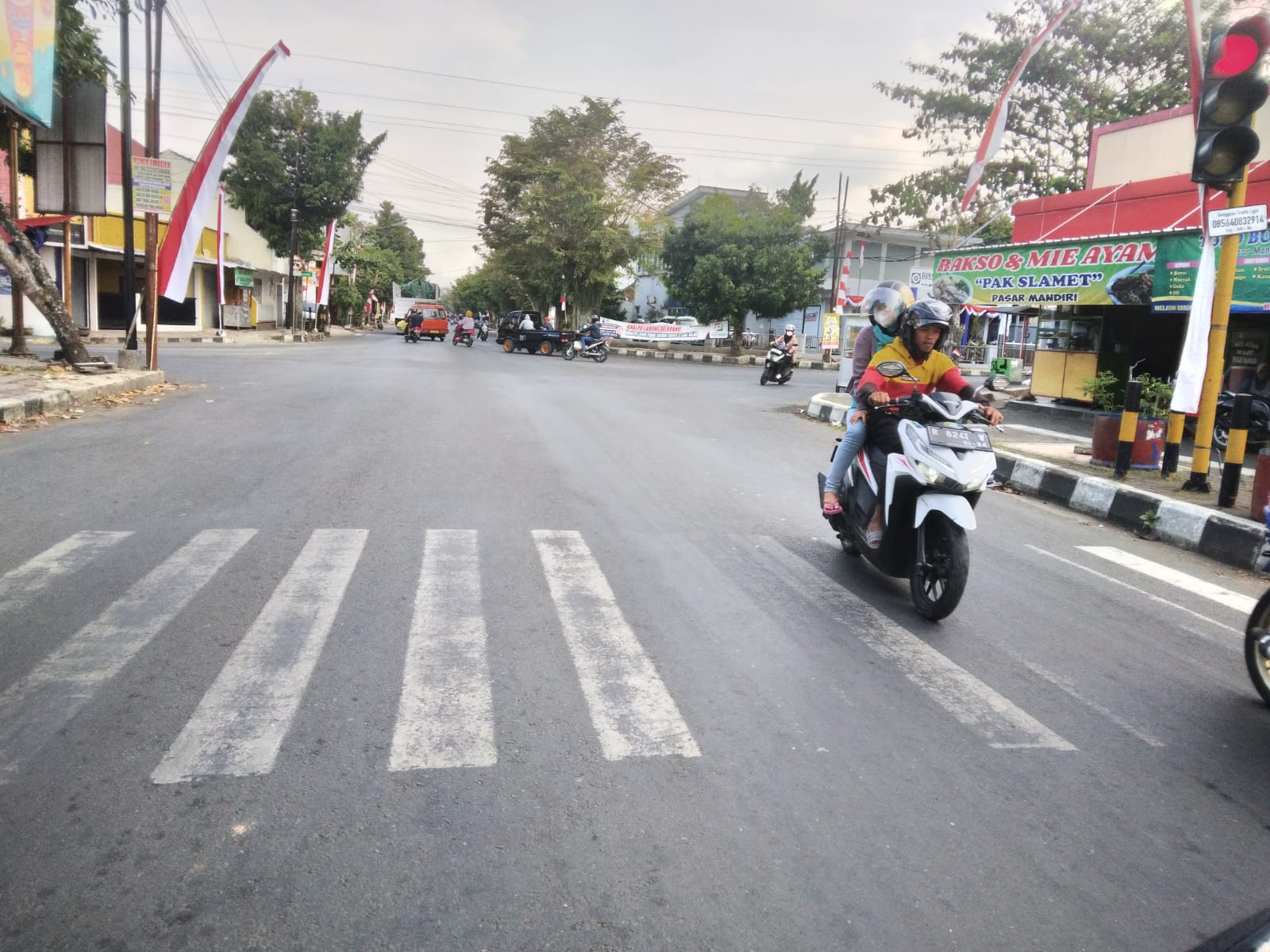 Pembuatan Marka Terganjal, Dinhub Sebut Tunggu Perbaikan Jalan Selesai