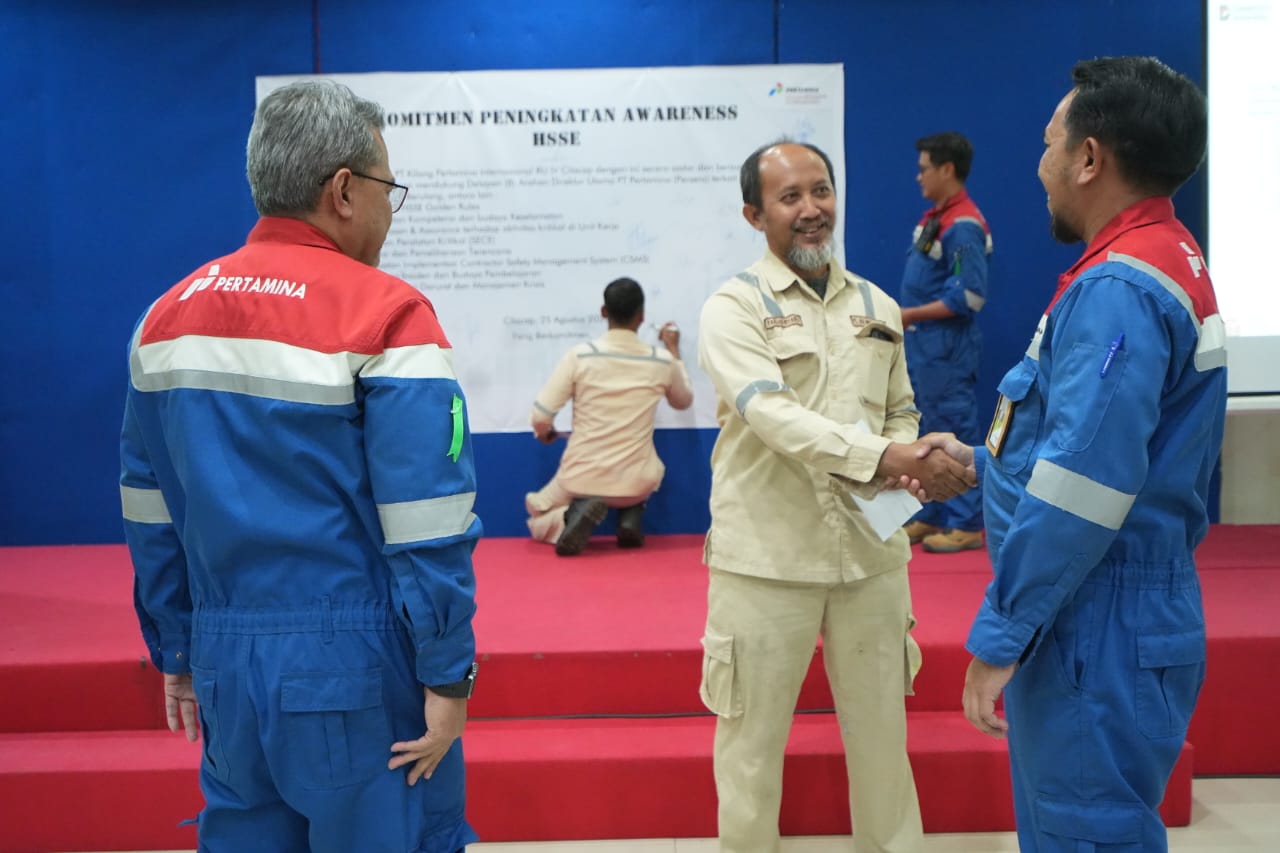TAD Kilang Cilacap Tandatangani Komitmen HSSE: Ikhtiar Bersama, Berangkat Sehat dan Pulang Sehat