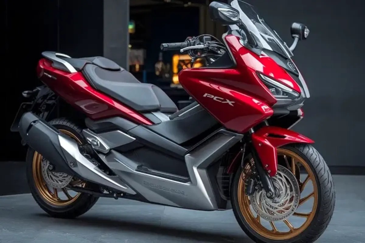 Bocoran Motor Honda PCX 2025 Versi Jepang: Skuter Premium yang Tangguh dan Modern