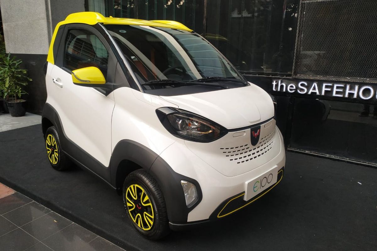 Lucu Tapi Canggih! Wuling E100, Mobil Listrik Kecil Seharga Rp346 Juta
