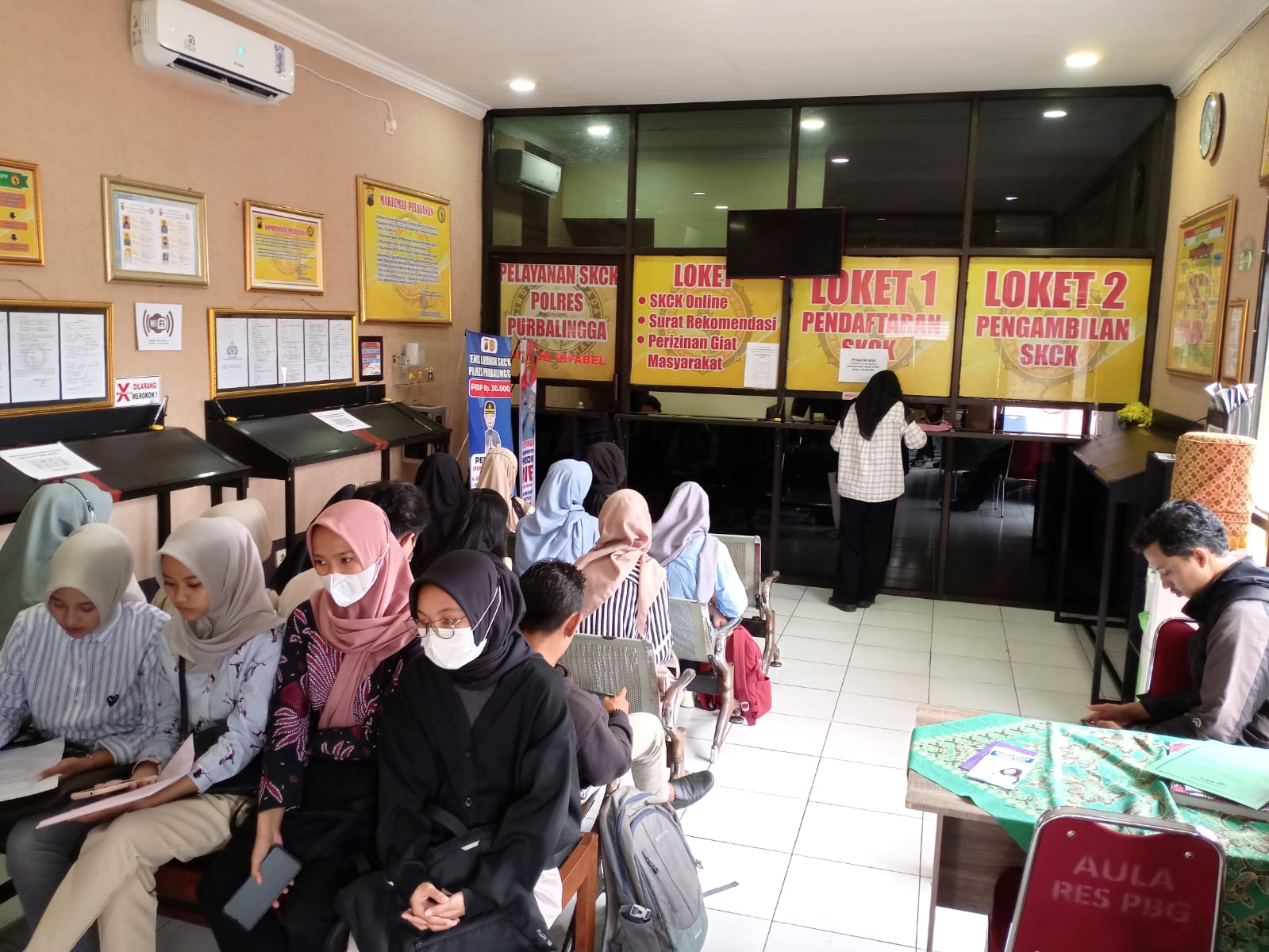 Pemberkasan CPNS, Pemohon SKCK di Polres Purbalingga Meningkat