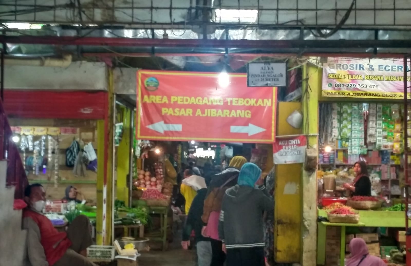 Drainase Pasar Ajibarang Butuh Perhatian