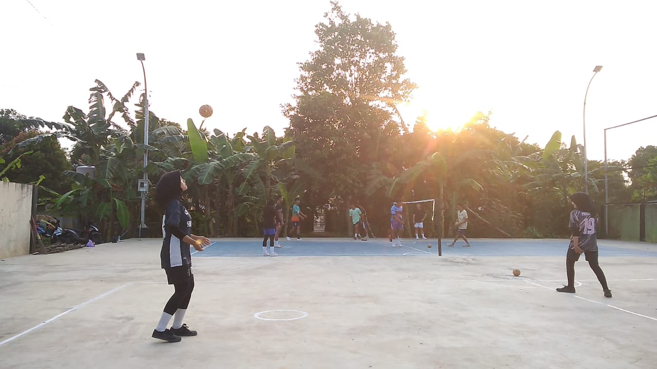 Lapangan Sepak Takraw Difungsikan, Kendala Hujan