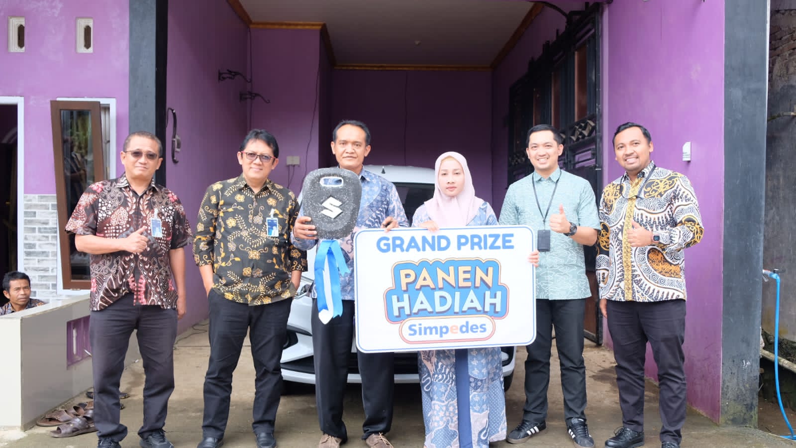 Nasabah BRI Banjarnegara Raih Hadiah Grand Prize Mobil Suzuki Ertiga dari Panen Hadiah Simpedes