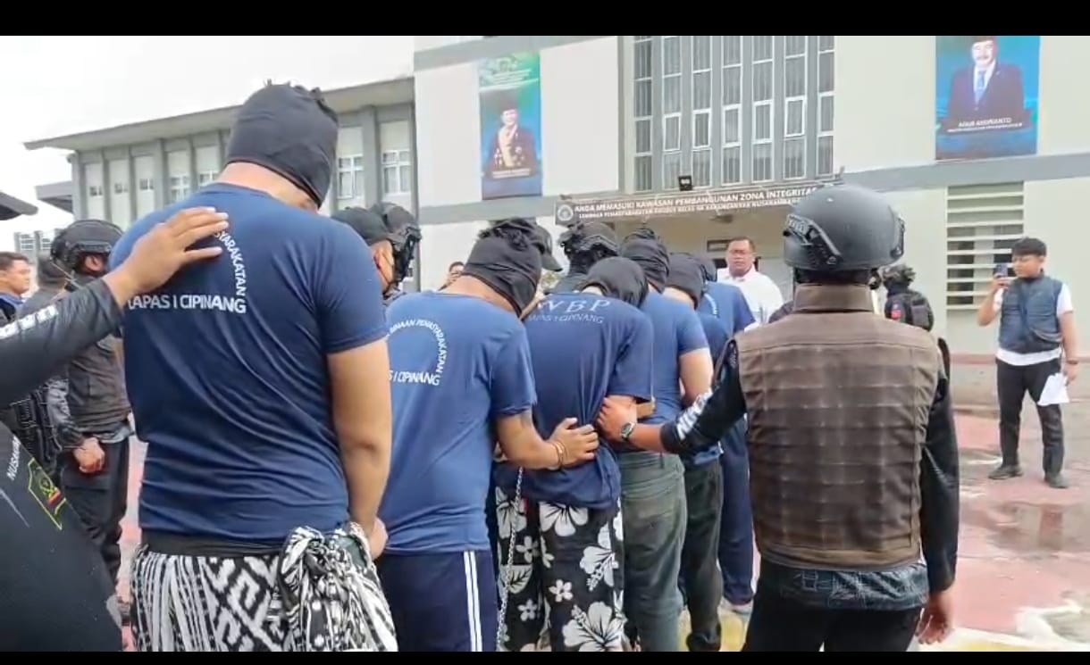 Ammar Zoni dan Lima Napi High Risk Dipindah ke Nusakambangan, Tiga Orang Positif Zat Terlarang