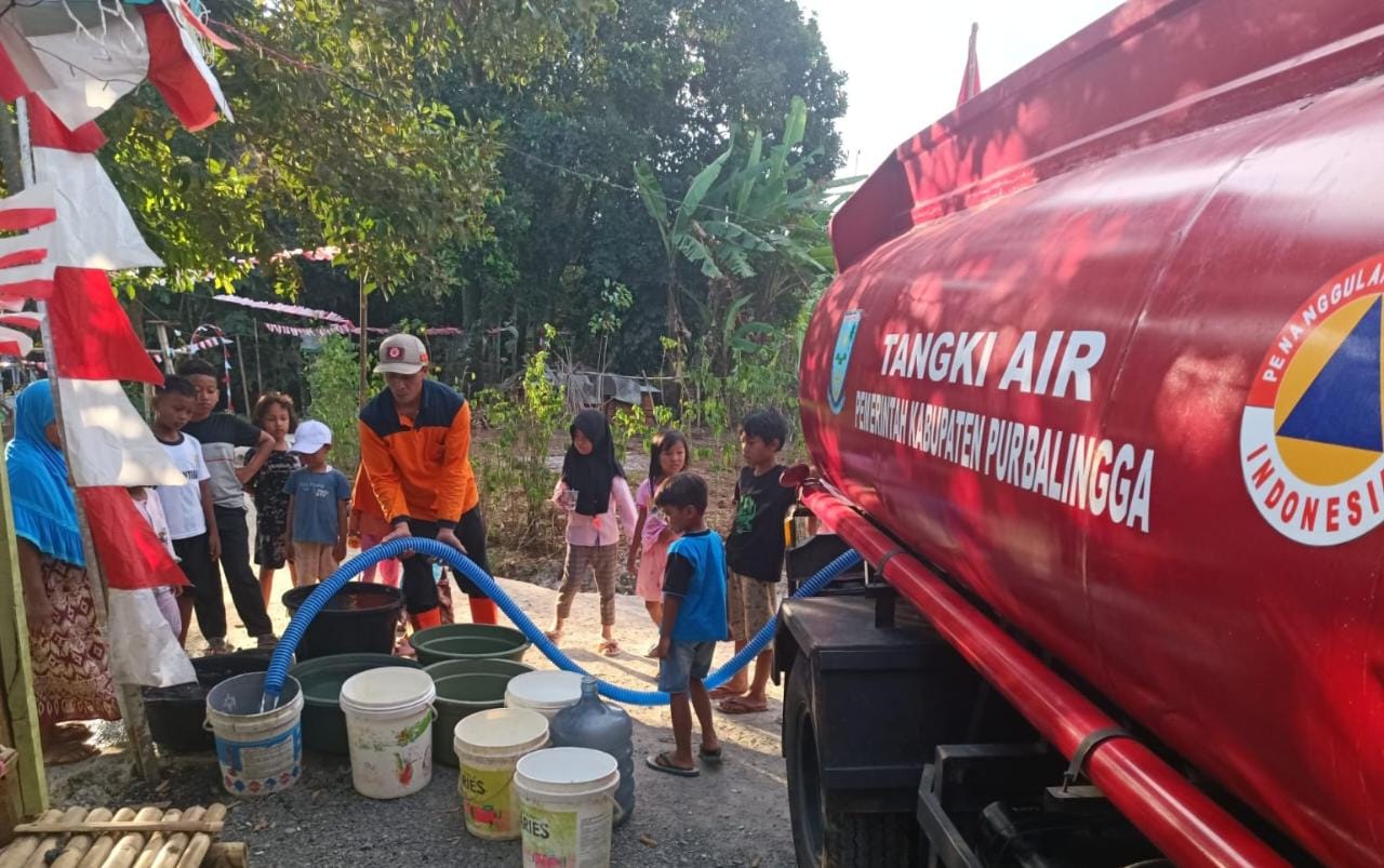 Meluas, Jumlah Desa di Purbalingga yang Kekurangan Air Bersih Terus Bertambah