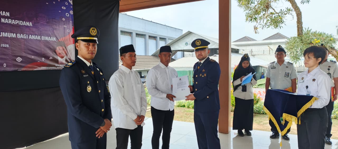 416 Napi Lapas Purwokerto Terima Remisi, Dua Warga Kebumen Langsung Bebas