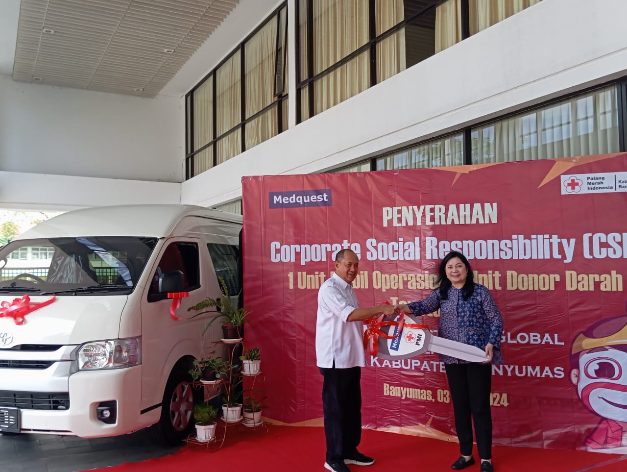 Berburu Pendonor, PMI Banyumas Miliki Satu Mobil Keliling Baru