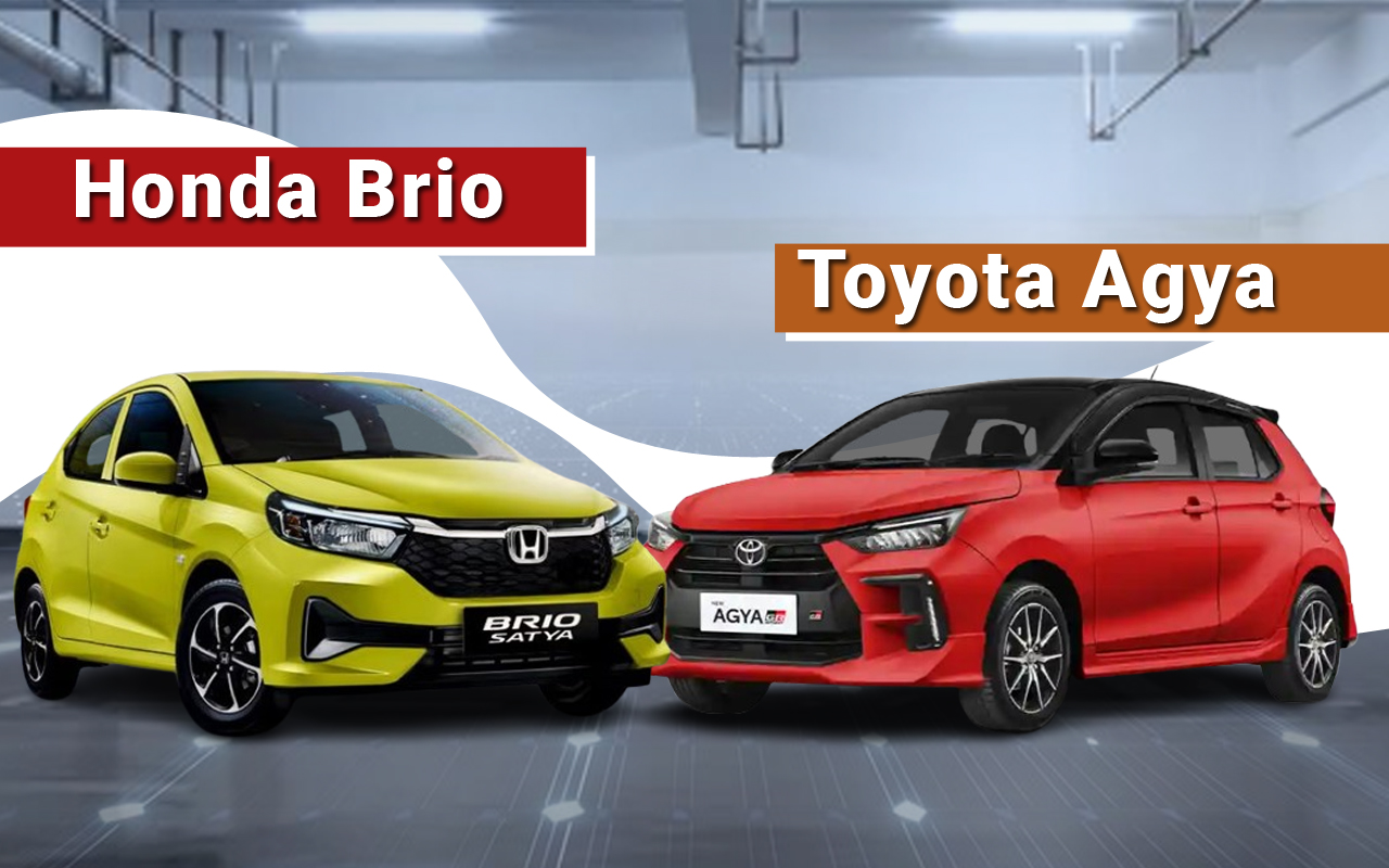 Duel Hatchback 2025: Honda Brio RS CVT vs Toyota Agya GR Sport, Ini Kelebihan Masing-Masing