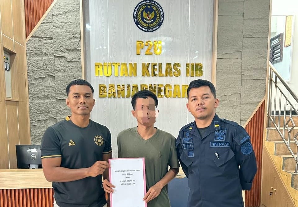 Bebas Murni dari Rutan Banjarnegara, Warga Binaan Dapat Bantuan Ongkos Pulang
