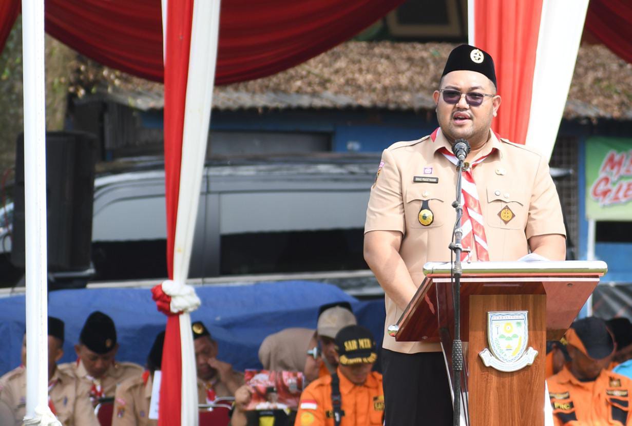 Mas Wabup Minta Pramuka Hadir dalam Setiap Penanganan Bencana Alam