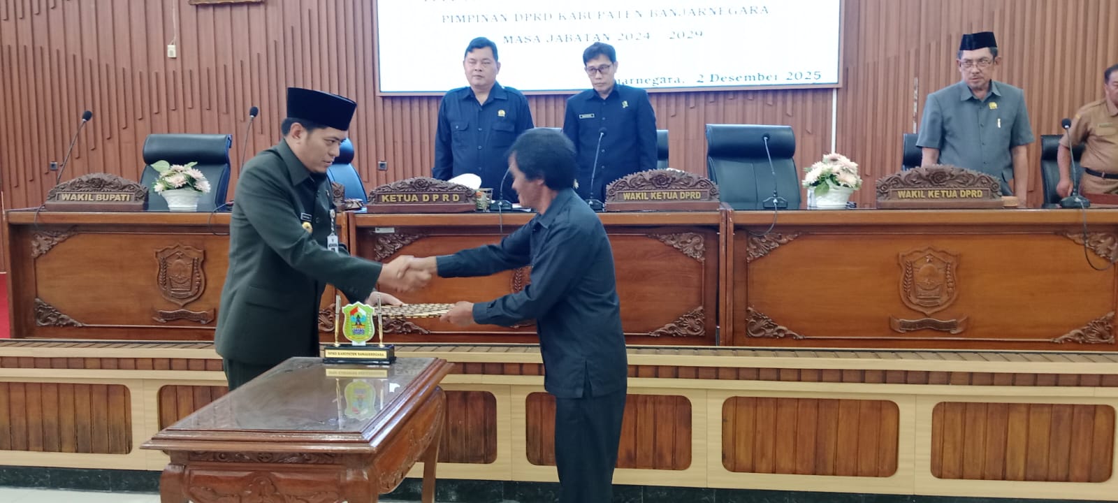 DPRD Banjarnegara Setujui Slamet Gantikan Anas Hidayat sebagai Ketua Dewan